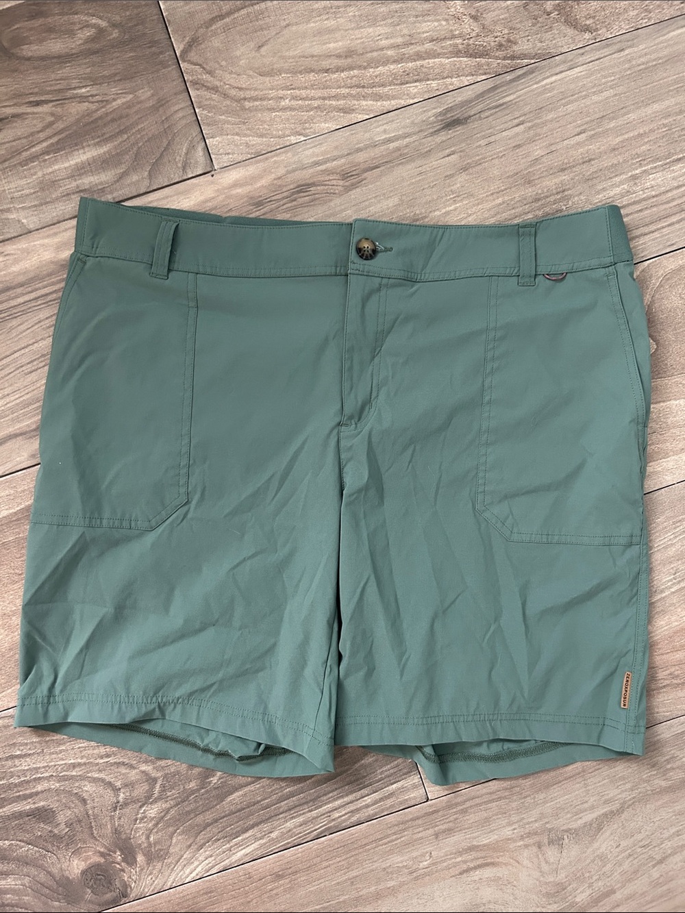 ZeroXposur Men's Teal Green Hybrid Shorts